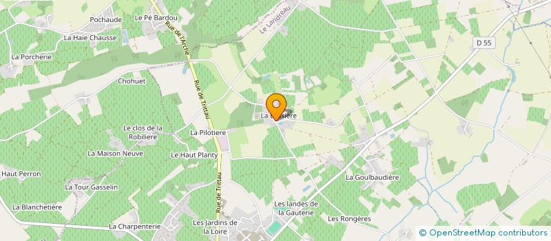 localisation de l'entreprise MONSIEUR JEAN-PIERRE BRELET à LE LANDREAU