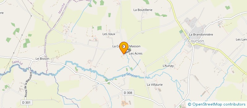 localisation de l'entreprise MONSIEUR JEAN-PIERRE BRIARD  TESSY-BOCAGE