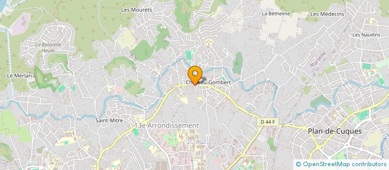 localisation de l'entreprise MONSIEUR JEAN PIERRE BRIGNOLI à MARSEILLE 13EME