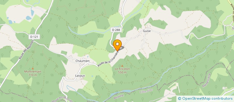 localisation de l'entreprise MONSIEUR JEAN-PIERRE BROCHOT à MOUX EN MORVAN