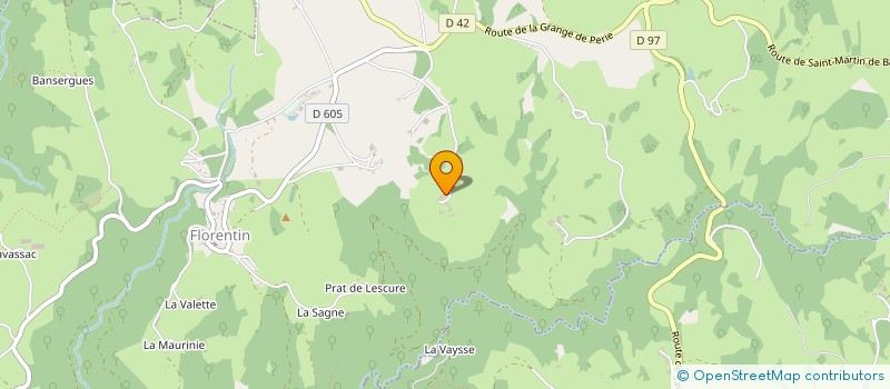 localisation de l'entreprise MONSIEUR JEAN-PIERRE BROUSSE  FLORENTIN-LA-CAPELLE