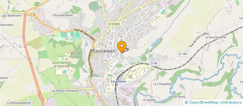 localisation de l'entreprise MONSIEUR JEAN-PIERRE BRUAIRE à COUTANCES