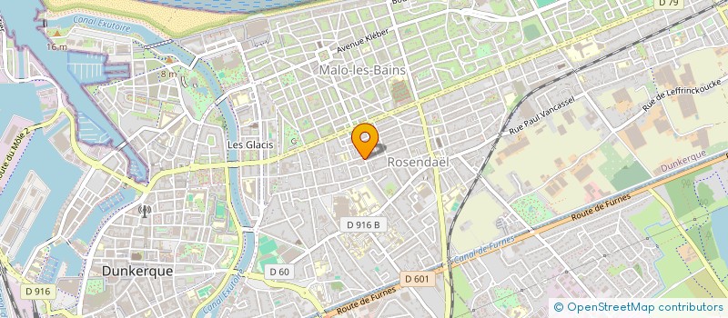 localisation de l'entreprise MONSIEUR JEAN-PIERRE BULTEL à DUNKERQUE