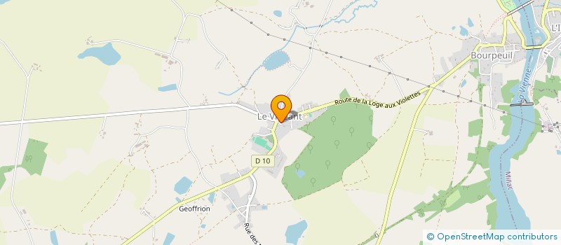 localisation de l'entreprise MONSIEUR JEAN-PIERRE BUREAU  LE VIGEANT