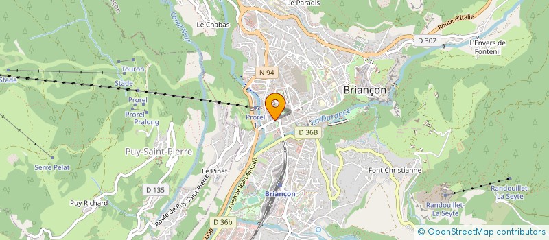 localisation de l'entreprise MONSIEUR JEAN-PIERRE CAILLEAU à BRIANCON