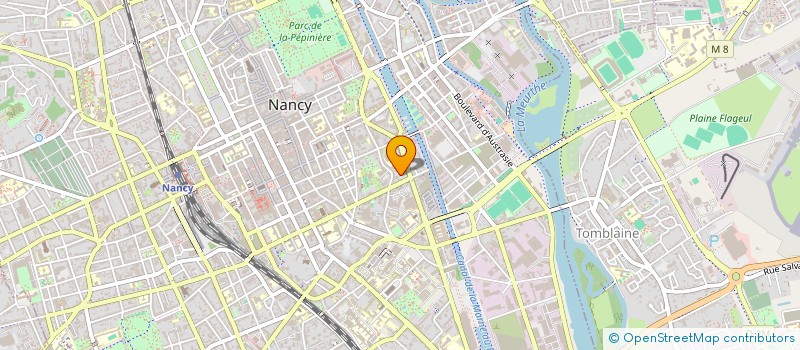 localisation de l'entreprise MONSIEUR JEAN-PIERRE CALLAIS  NANCY