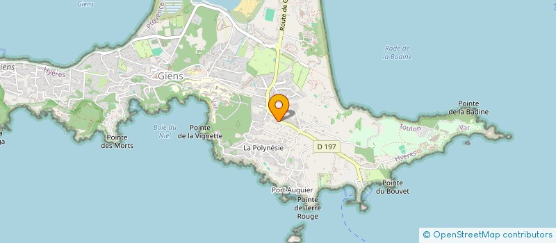 localisation de l'entreprise MONSIEUR JEAN-PIERRE CALMON à HYERES