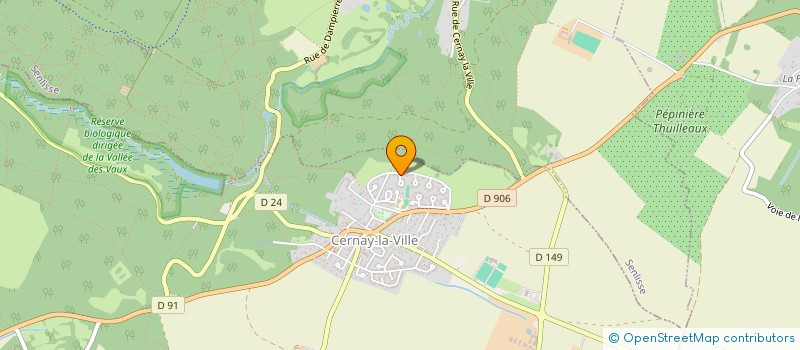 localisation de l'entreprise MONSIEUR JEAN PIERRE CAMBONIE  CERNAY-LA-VILLE