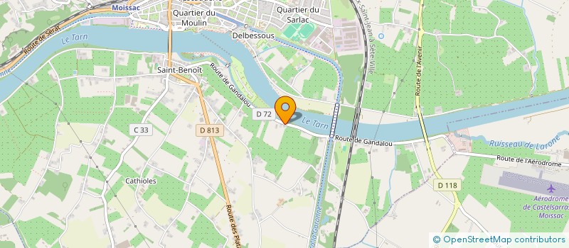 localisation de l'entreprise MONSIEUR JEAN-PIERRE CANCEL  MONTESQUIEU