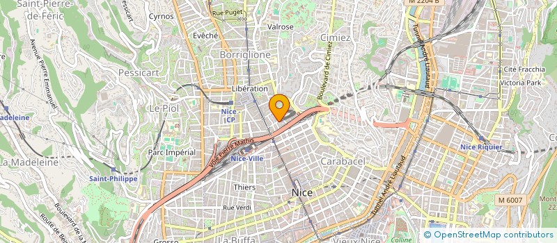 localisation de l'entreprise MONSIEUR JEAN-PIERRE CANNAVO  NICE