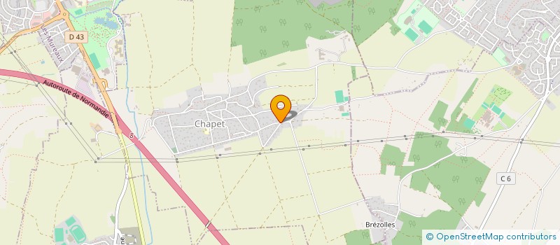 localisation de l'entreprise MONSIEUR JEAN-PIERRE CAPANICAS  CHAPET