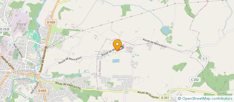 localisation de l'entreprise MONSIEUR JEAN-PIERRE CAPDEVILLE  LA REUNION