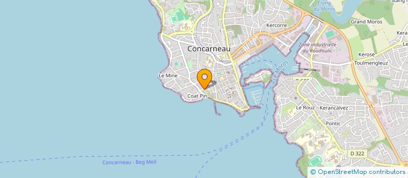 localisation de l'entreprise MONSIEUR JEAN-PIERRE CAPELLMANN à CONCARNEAU
