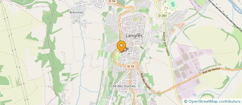 localisation de l'entreprise MONSIEUR JEAN-PIERRE CARDINAL à LANGRES