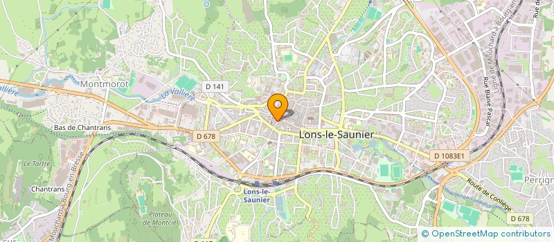 localisation de l'entreprise MONSIEUR JEAN-PIERRE CARDONA  LONS-LE-SAUNIER