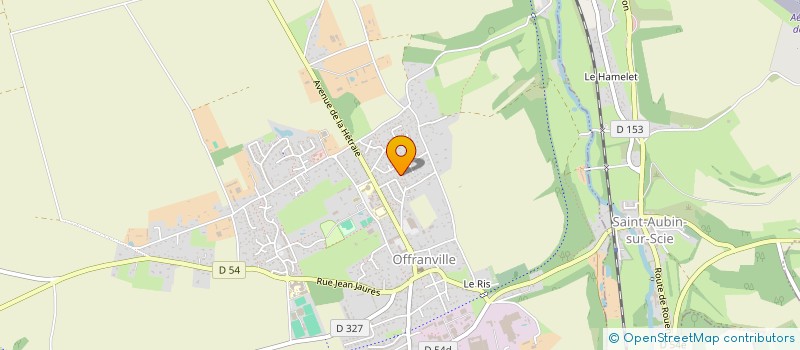localisation de l'entreprise MONSIEUR JEAN-PIERRE CARON  OFFRANVILLE
