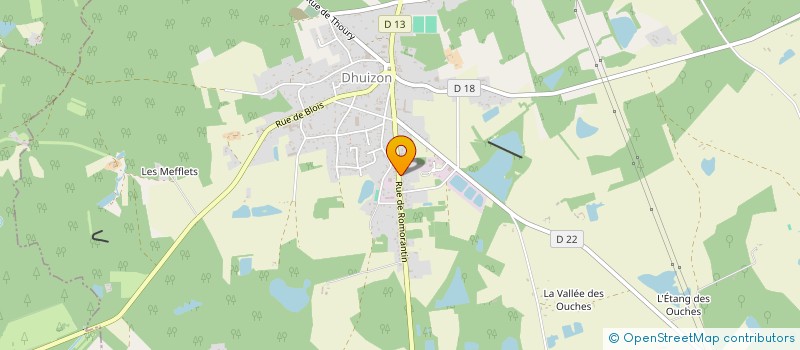 localisation de l'entreprise MONSIEUR JEAN-PIERRE CARPENTIER  DHUIZON