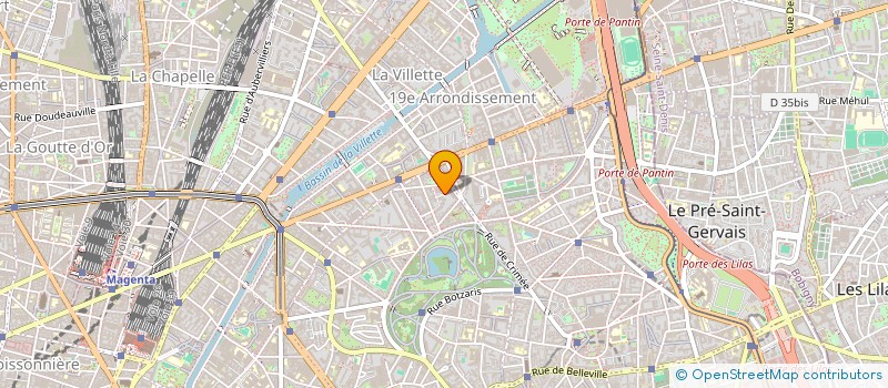 localisation de l'entreprise MONSIEUR JEAN-PIERRE CARTAGE  PARIS