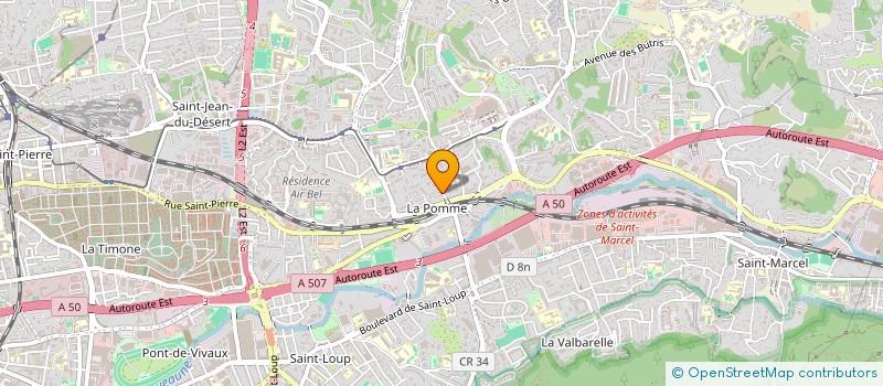 localisation de l'entreprise MONSIEUR JEAN-PIERRE CASABURI  MARSEILLE