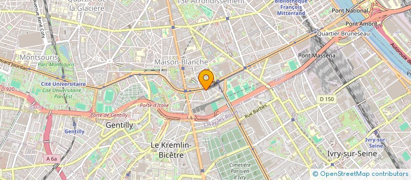 localisation de l'entreprise MONSIEUR JEAN-PIERRE CASAUBON  PARIS