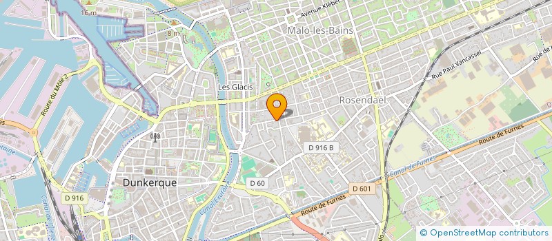 localisation de l'entreprise MONSIEUR JEAN-PIERRE CATOEN à DUNKERQUE