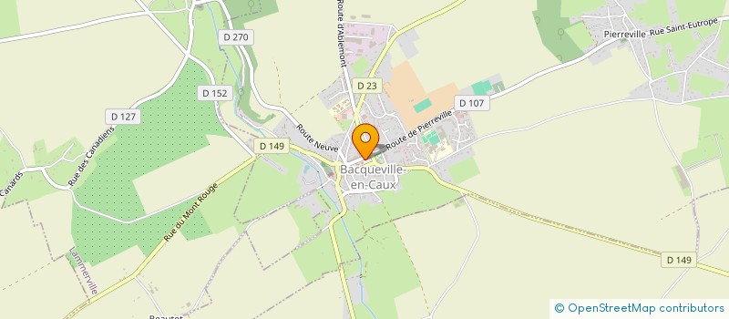 localisation de l'entreprise MONSIEUR JEAN-PIERRE CAUCHOIS à BACQUEVILLE-EN-CAUX