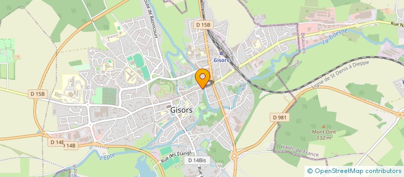 localisation de l'entreprise MONSIEUR JEAN-PIERRE CAULLIER à GISORS