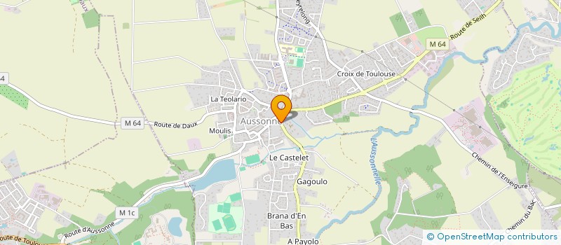 localisation de l'entreprise MONSIEUR JEAN-PIERRE CAVALLIN à AUSSONNE