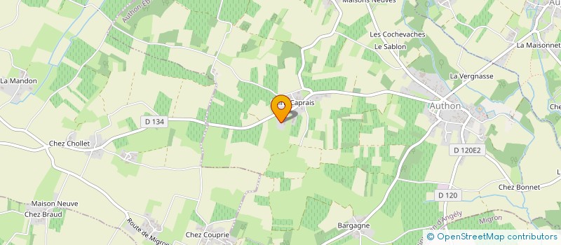 localisation de l'entreprise MONSIEUR JEAN PIERRE CAYROL  AUTHON-EBEON