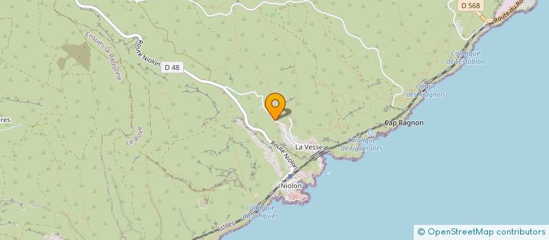 localisation de l'entreprise MONSIEUR JEAN-PIERRE CENTENERO  LE ROVE