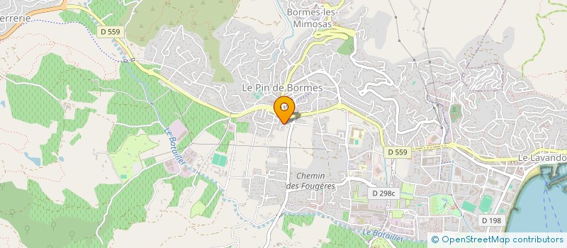 localisation de l'entreprise MONSIEUR JEAN-PIERRE CHABALIER à BORMES-LES-MIMOSAS