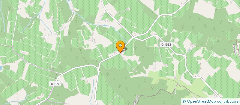 localisation de l'entreprise MONSIEUR JEAN-PIERRE CHABRIER  PELLEGRUE