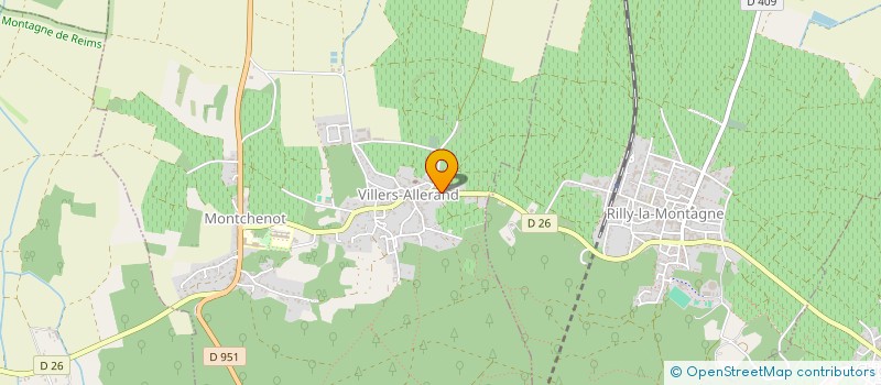 localisation de l'entreprise MONSIEUR JEAN PIERRE CHAIRON  CHIGNY-LES-ROSES