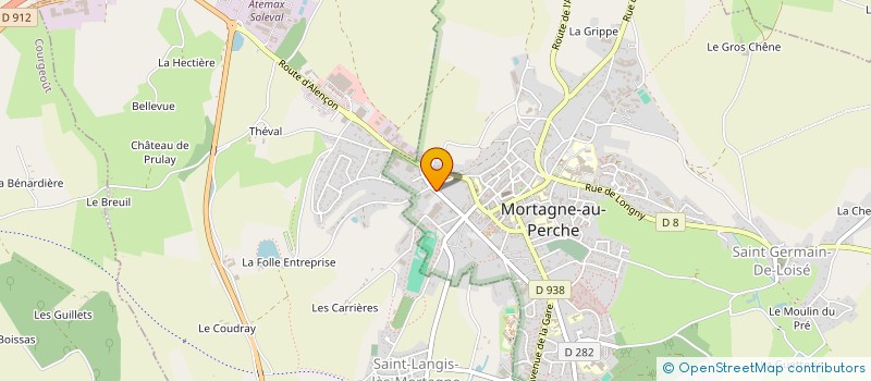 localisation de l'entreprise MONSIEUR JEAN-PIERRE CHANTEPIE à SAINT-HILAIRE-LE-CHATEL