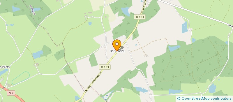 localisation de l'entreprise MONSIEUR JEAN-PIERRE CHARMILLON  AUROUER