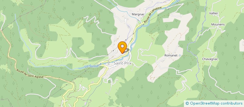 localisation de l'entreprise MONSIEUR JEAN-PIERRE CHARRE à SAINT-PRIX