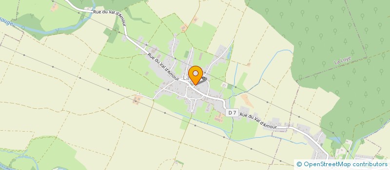 localisation de l'entreprise MONSIEUR JEAN-PIERRE CHAVANNE  LA LOYE