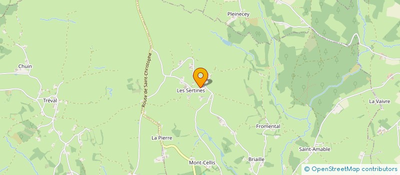 localisation de l'entreprise MONSIEUR JEAN-PIERRE CHEVALIER  LIGNY-EN-BRIONNAIS