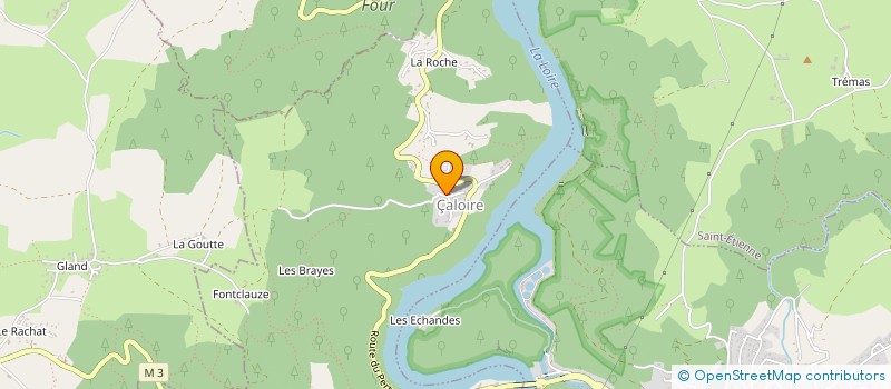 localisation de l'entreprise MONSIEUR JEAN-PIERRE CHOMEL  CALOIRE