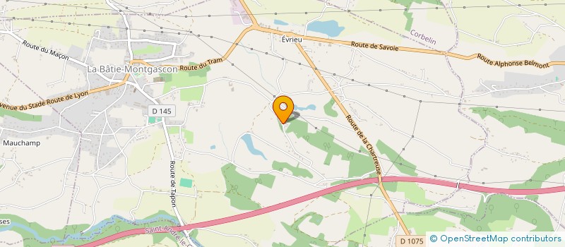 localisation de l'entreprise MONSIEUR JEAN-PIERRE CHRISTOLOME  LA BATIE-MONTGASCON