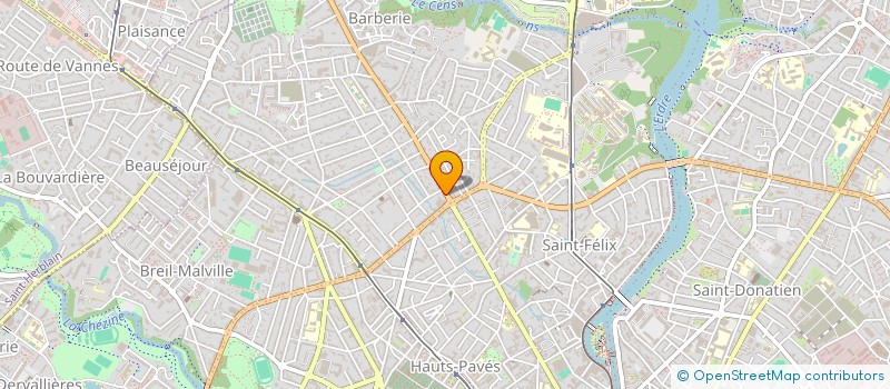 localisation de l'entreprise MONSIEUR JEAN-PIERRE CLAVIER à NANTES