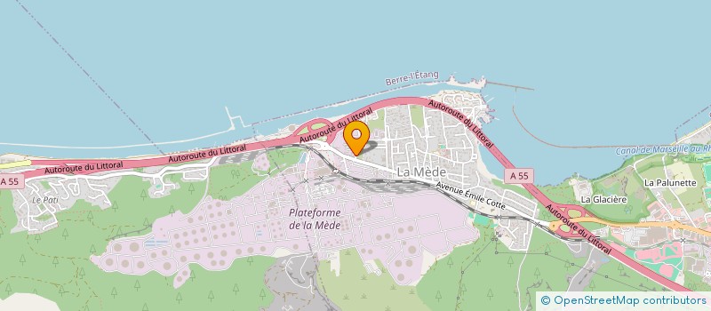 localisation de l'entreprise MONSIEUR JEAN PIERRE CLUTIER  CHATEAUNEUF-LES-MARTIGUES