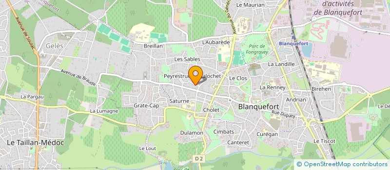 localisation de l'entreprise MONSIEUR JEAN-PIERRE CLUZAN à BLANQUEFORT