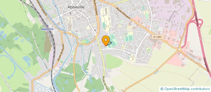 localisation de l'entreprise MONSIEUR JEAN-PIERRE COCHIN  ABBEVILLE