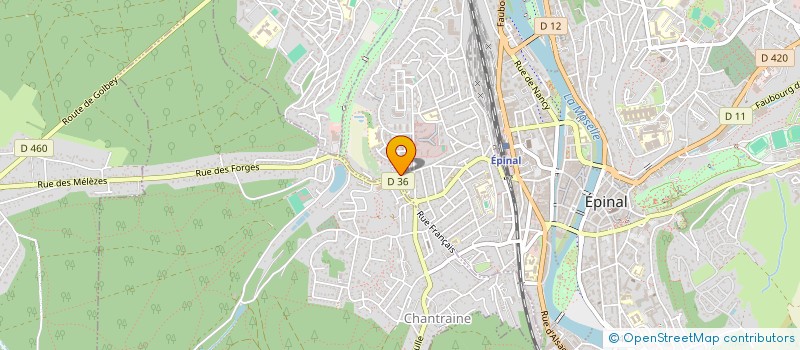 localisation de l'entreprise MONSIEUR JEAN-PIERRE COLIN à EPINAL