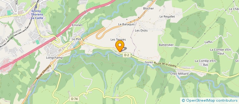 localisation de l'entreprise MONSIEUR JEAN-PIERRE COLLIER à GROISY
