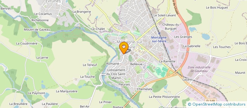 localisation de l'entreprise MONSIEUR JEAN-PIERRE CORLAY à MORTAGNE-SUR-SEVRE