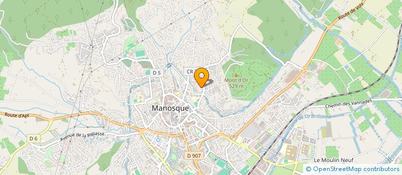 localisation de l'entreprise MONSIEUR JEAN-PIERRE COTUGNO à MANOSQUE