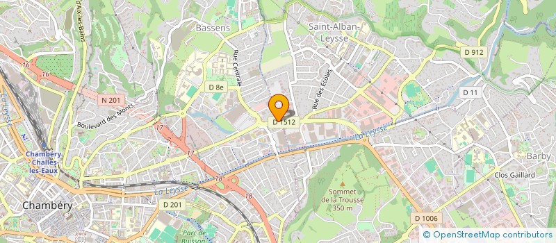 localisation de l'entreprise MONSIEUR JEAN-PIERRE COUDURIER  BASSENS