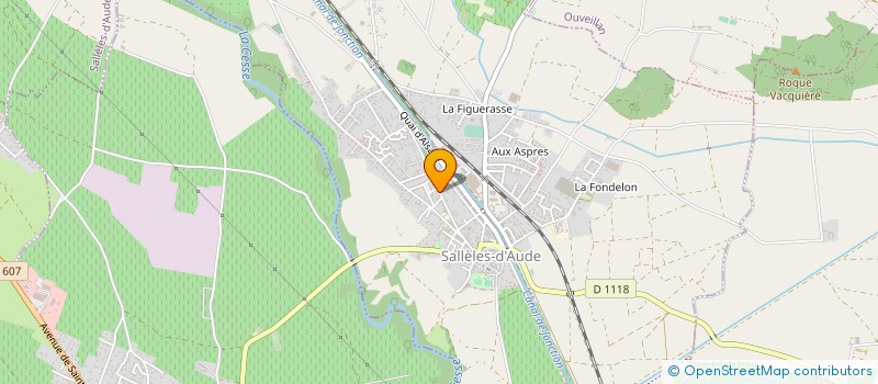 localisation de l'entreprise MONSIEUR JEAN PIERRE COUMES  SALLELES-D'AUDE